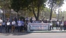 تجمع و راهپیمایی اعتراضی بازنشستگان تأمین اجتماعی در شوش و بازنشستگان فولاد و ذوب‌آهن در اصفهان